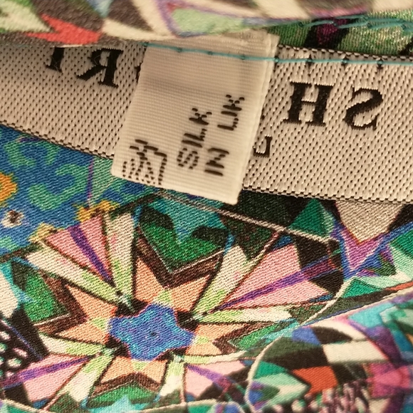 Amazing Shibori London Silk Kimono Jacket Psychedelic Frogs Handpainted & Print - Picture 8 of 11